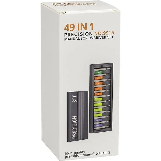 49-in-1 Precision Manual Screwdriver Set